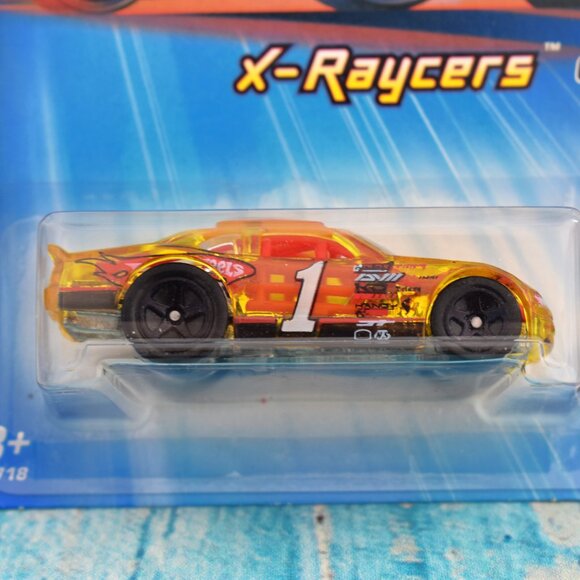 2005 Hot Wheels #056 First Edition STOCKAR X-Raycers 6/10 G6718 NEW - Picture 3 of 6